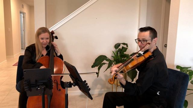 Sunset Strings' string duo performs You Are the Best Thing смотреть онлайн