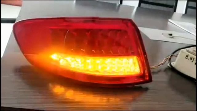 Задние фонари Hyundai Santa Fe 2 и 2 Рестаилинг 2006-12 с бегущим поворотником. смотреть онлайн