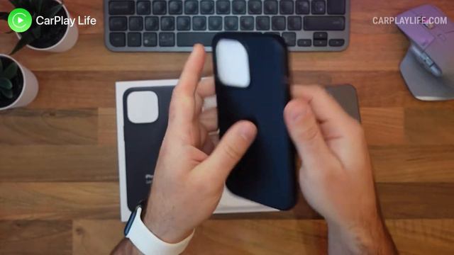 Official Apple iPhone 13 Pro Leather MagSafe Case Review смотреть онлайн