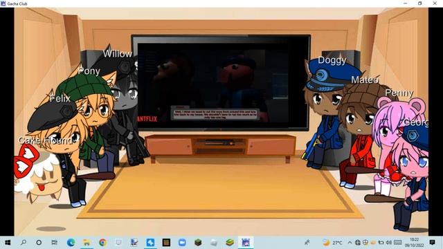 Piggy react to Antflix part 1-7 Roblox (Piggy Animation & Gacha Club React 600 Subscriber Special) смотреть онлайн