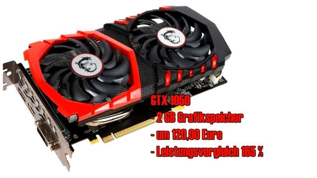 Radeon RX 550 VS GTX 1050 VS RX 460 - GRAFIKKARTEN KAUFBERATUNG 2017 смотреть онлайн