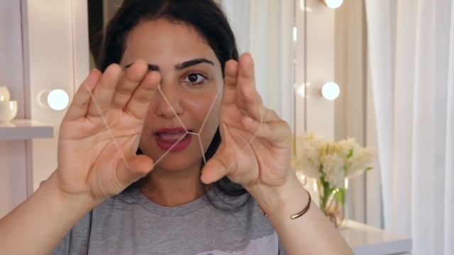 How to: Thread Upper lips and Eyebrow AT HOME | SIMMY GORAYA смотреть онлайн