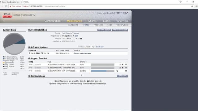 How to collect support log for Oracle ZFS Storage смотреть онлайн