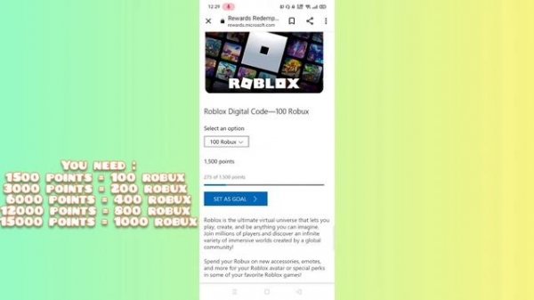 Get[Free] Robux By Microsoft Rewards Roblox.