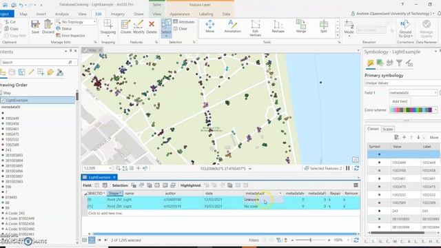 Editing the Attribute Table in ArcGIS Pro смотреть онлайн