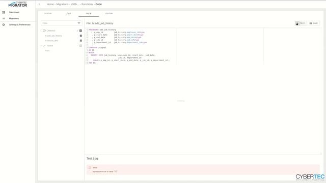 CYBERTEC Migrator v2.x Demonstration смотреть онлайн