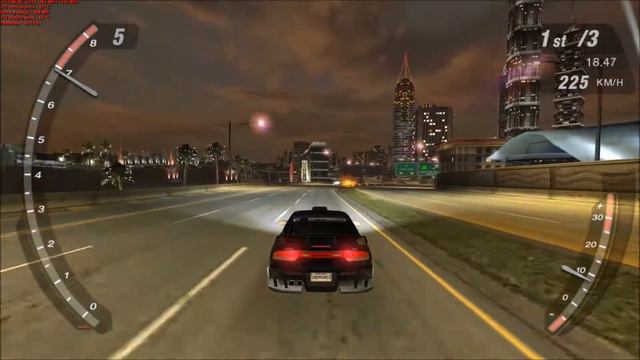Need For Speed Underground 2 - Stage 3 Race 3/20 [1080p60 - GTX 1080 - 33/210] смотреть онлайн