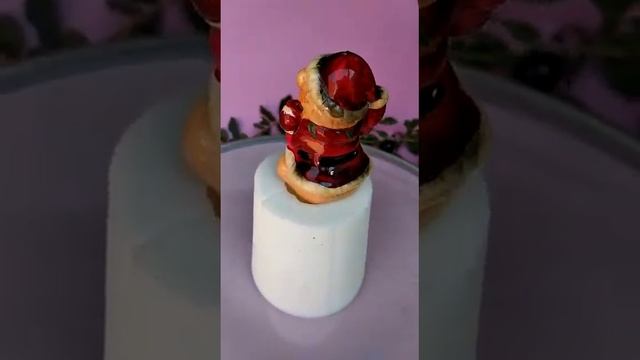 Силиконовый молд 3D Chocolove Мишка Санта смотреть онлайн