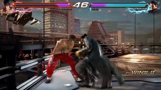 Tekken 7 (PS4) - Kazuya Vs Law 2019 смотреть онлайн