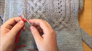 Как связать красивую вертикальную  планку. МК. Вяжем весенний кардиган. Часть 4.
