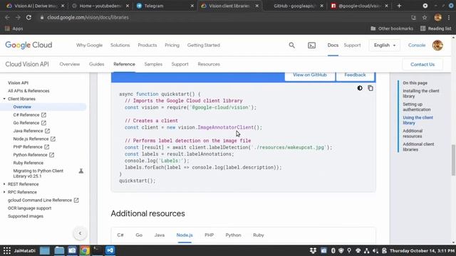 Google Vision API with NodeJS | Step by Step Tutorial | Extract Text | Detect Landmark смотреть онлайн