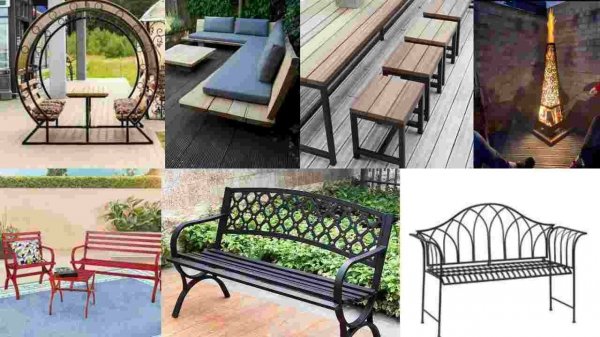 Metal garden furniture: Ideas for inspiration and practicality