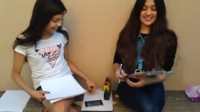 30 second drawing challenge!!!!-Nana and Nelly смотреть онлайн