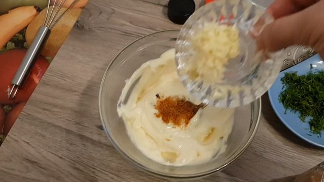 Цветная капуста в майонезовом чесночном соус??? смотреть онлайн