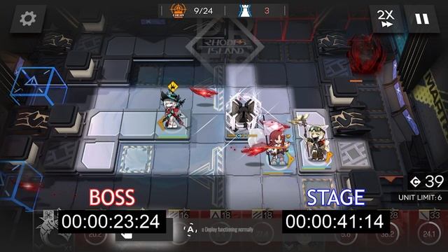 [Arknights] Blood Knight Speedrun in 39s смотреть онлайн