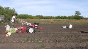 Брайт 135 с грохотной картофелекопалкой+контейнер СГЛ