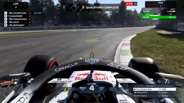 F1 2021 - Monza Pole Position Lap | 1:19:652 смотреть онлайн