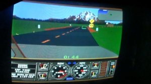 RACE DRIVIN/HARD DRIVIN ARCADE VIDEO GAME - BY ATARI 1990 ORGINAL HARD DRIVIN TRACK