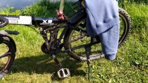 устранить   скрип  на  двухподвесном  велосипеде