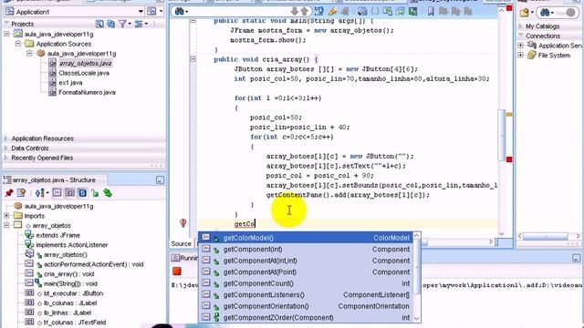 Aula 1627 java - Automatizando classe Array de objetos смотреть онлайн