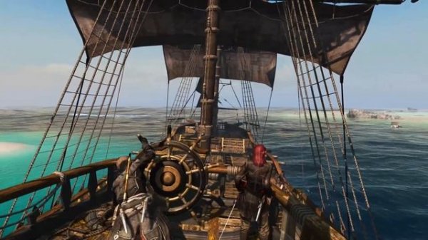 Корабль Черной Бороды "Месть королевы Анны" | Blackbeard's ship "Queen Anne's Revenge"