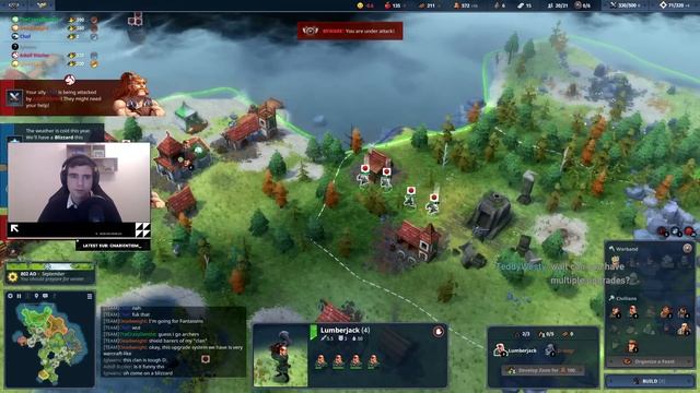 My First Lion Game | Lion clan in 3v3 | Northgard смотреть онлайн