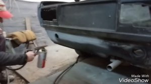 Антигравий. Как правильно нанести на поверхность деталей.