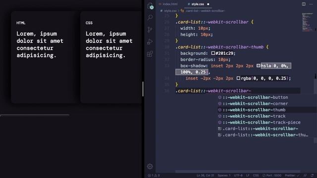 ?CSS Stacked Card List | HTML & CSS смотреть онлайн
