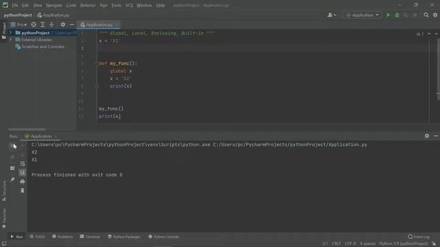 Python Tutorials- 40 | Variable Scope (Global, Local, Enclosing, Built-ins) смотреть онлайн
