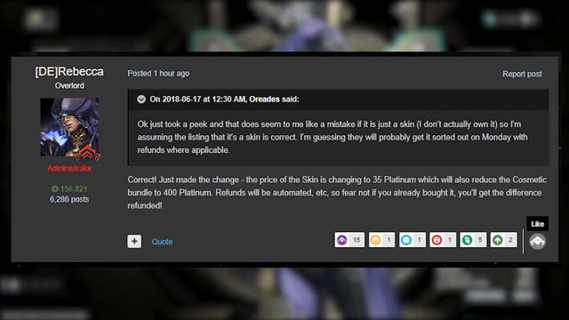 DE Responds To Nikana Dax Price (Warframe) смотреть онлайн