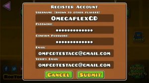 Как создать аккаунт в geometry dash на телефоне?