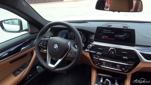 2017 BMW 5er Touring (G31): BMW 520d Touring Fahrbericht / Review (ENGLISH Subtitles) - Autophorie