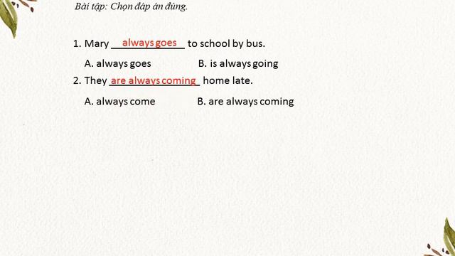 How to use 'always' in Present Simple & Present Continuous Tenes смотреть онлайн