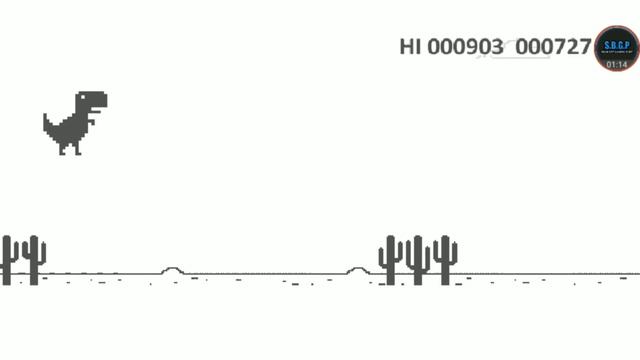 Dino T Rex Game | Chrome | Browser Dinosaur Game | Not High Score | #sbgamingpart смотреть онлайн