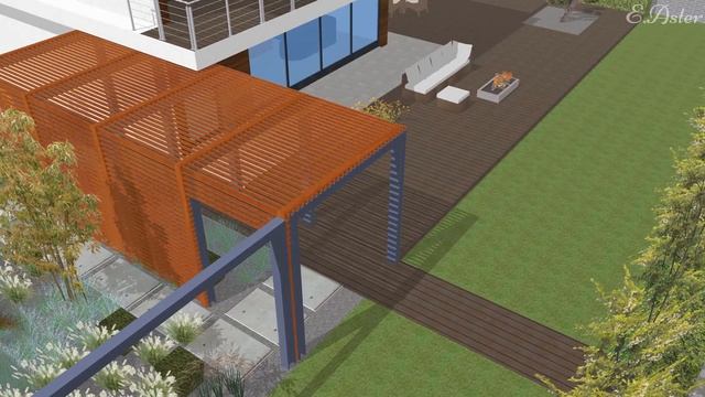 Современный ландшафтный дизайн смотреть онлайн