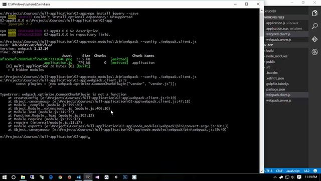 ? Client Webpack: Configuration (2) • Build Pipeline w/ Webpack • JavaScript Programming • (Pt. 14) смотреть онлайн