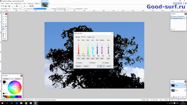 Как вырезать волосы, мех и другие мелкие детали в Paint.net смотреть онлайн