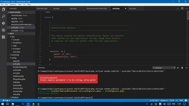 Build SPA (Single Page Application) with Laravel 5.3 and VueJS 2.0 - PART 2 смотреть онлайн