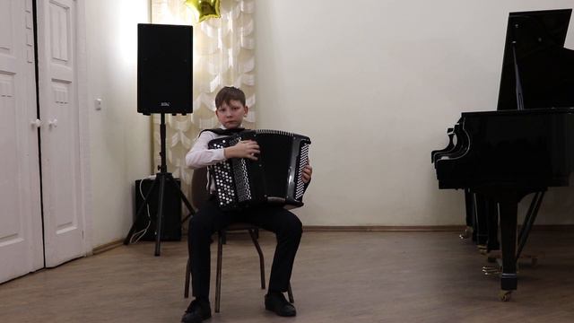 Кулаков Матвей, 12 лет, баян смотреть онлайн