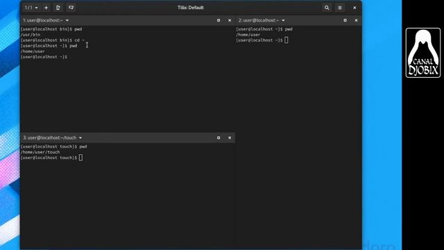 Como utilizar o CD ~ para voltar ao diretório raiz - Bash Terminal - Linux Fedora Canal Djobix de T смотреть онлайн