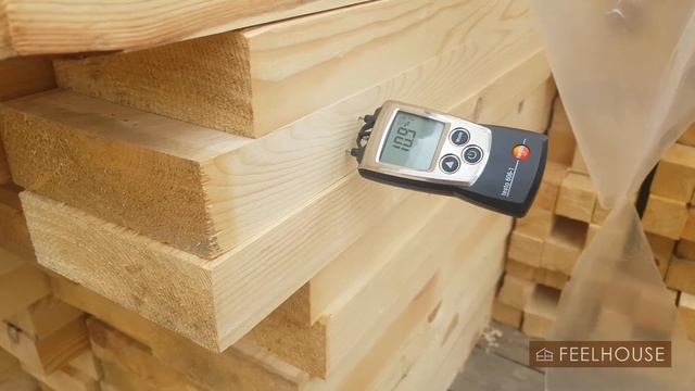 Проверка пиломатериала на влажность.