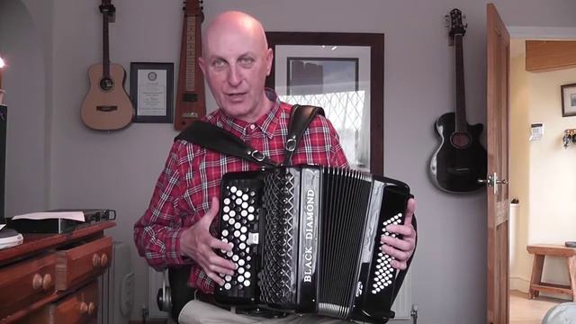 "Black Diamond" B System Chromatic Button Accordion - Review смотреть онлайн