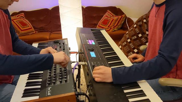 Juno DS Vs Prophet Rev 2 (Jam Session) смотреть онлайн