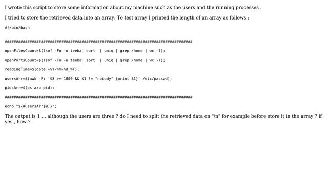 Ubuntu: How to split string in bash and store the tokens in array? (2 Solutions!!) смотреть онлайн