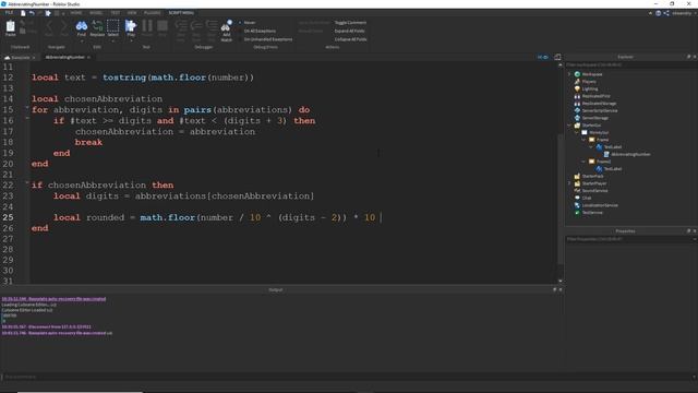 Abbreviate Numbers/Currency! - Roblox (Rounding And Formatting Strings)
