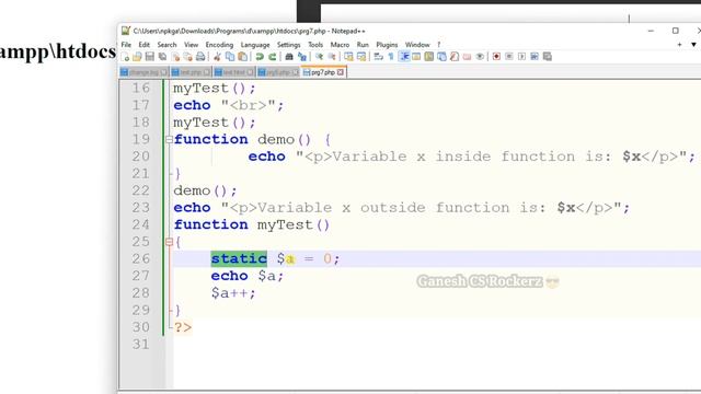 12th Computer Application || Practical Program 7 || PHP - Create & Execute Variable explained tami смотреть онлайн