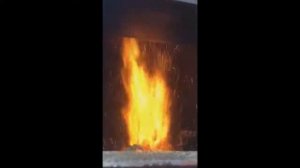 Тестовый запуск котла с автоподачей угля Комфорт-Кпд 25 кВт | Угольная горелка Pancerpol TRIO 25