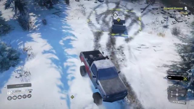 Snowrunner | Alaska | Hummer Rescue. | No Commentary смотреть онлайн