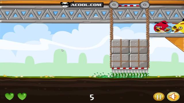 Crush Bad Piggies - BATTLE FULL ANGRY BIRDS SQUASH ALL PIGGIES GAMEPLAY! смотреть онлайн