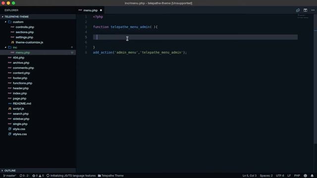 Curso Creación Tema WordPress - [1] Menú: Añadiendo un menú Barra lateral Escritorio WP [PT33] смотреть онлайн